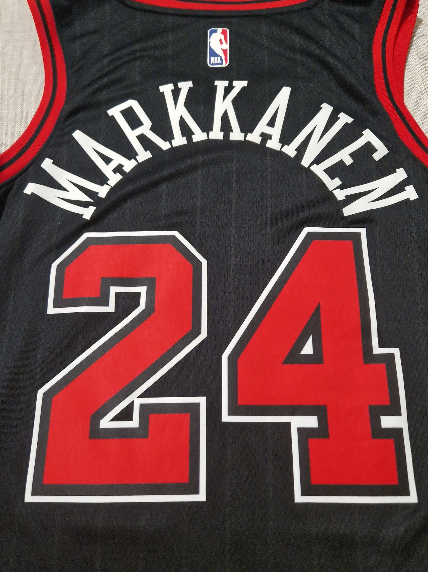 NBA Chicago Bulls Markkanen Jersey