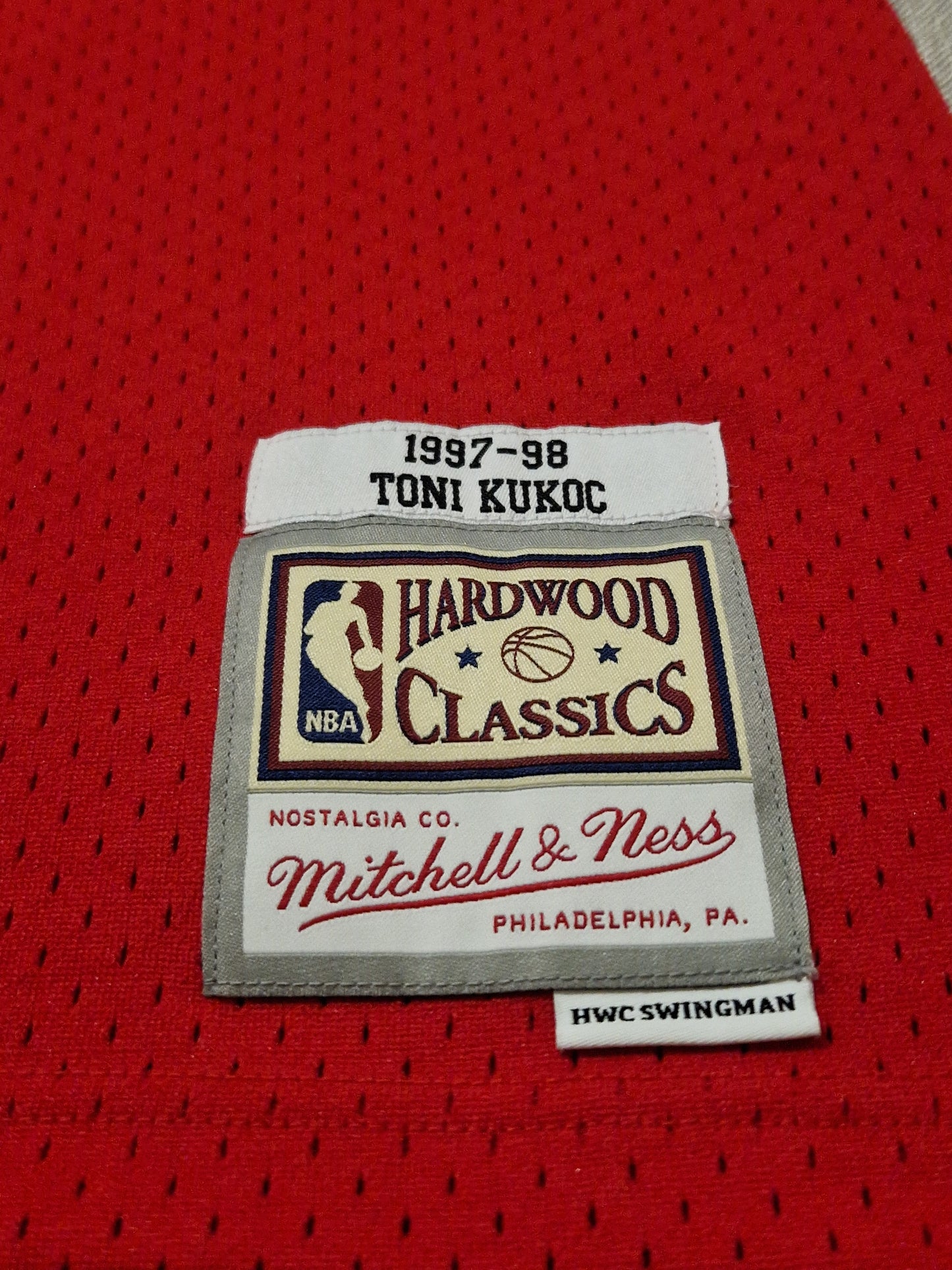 NBA Chicago Bulls Kukoc Jersey