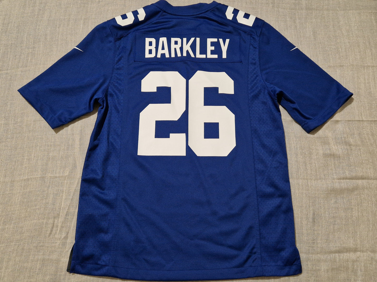 NFL New York Giants Barkley Jersey