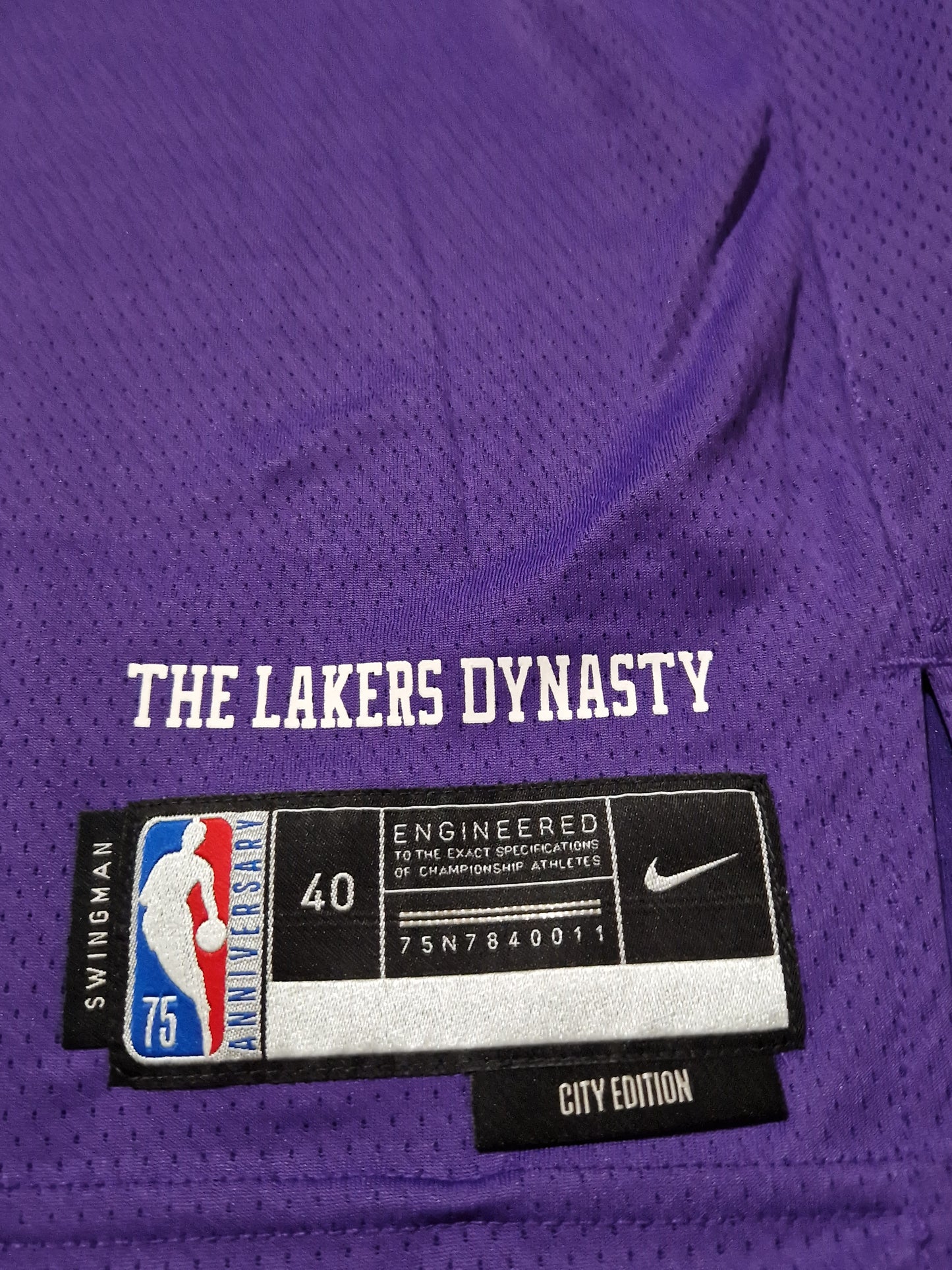 NBA LA Lakers LeBron James Jersey