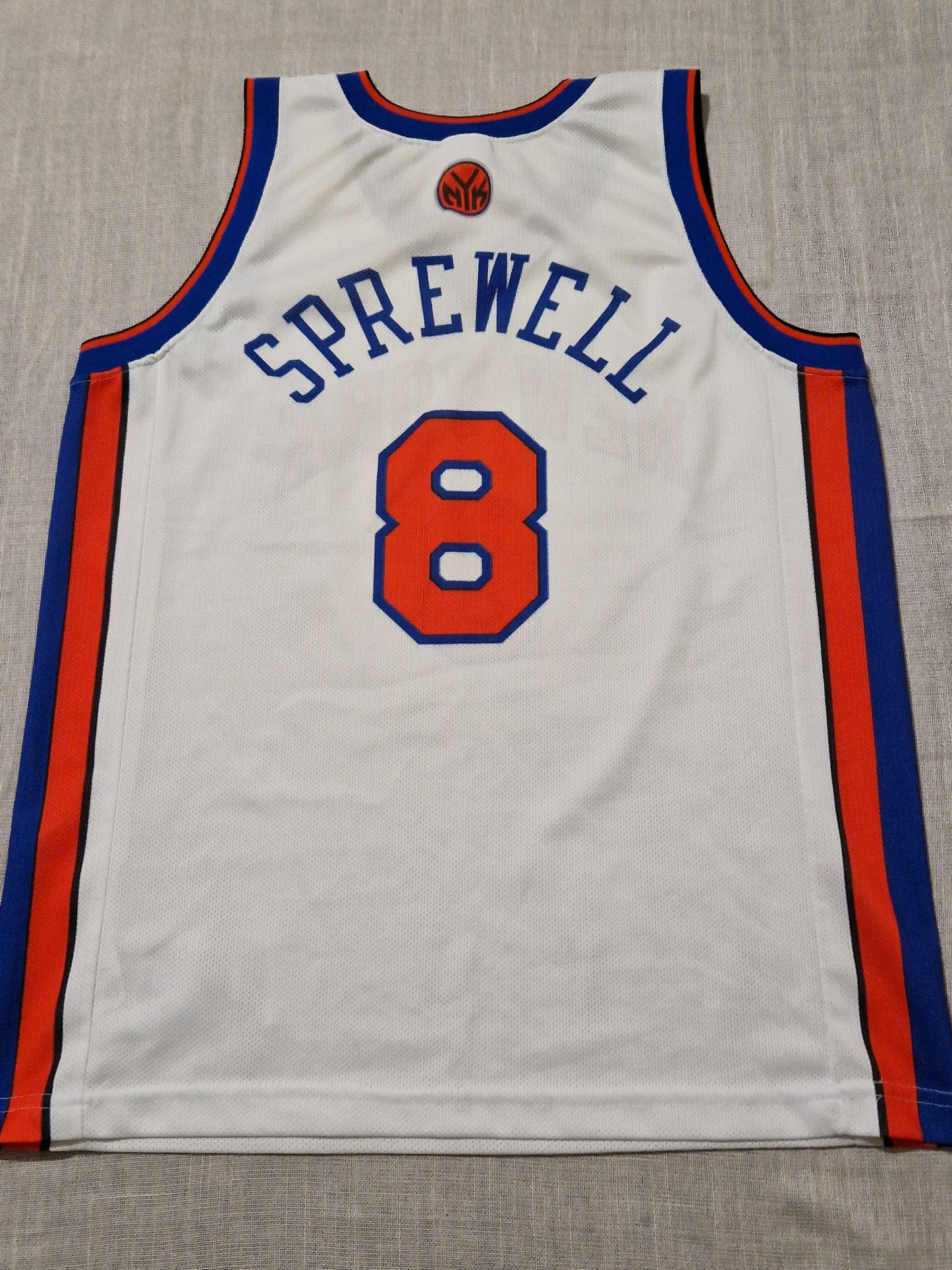 NBA New York Knicks Sprewell Jersey