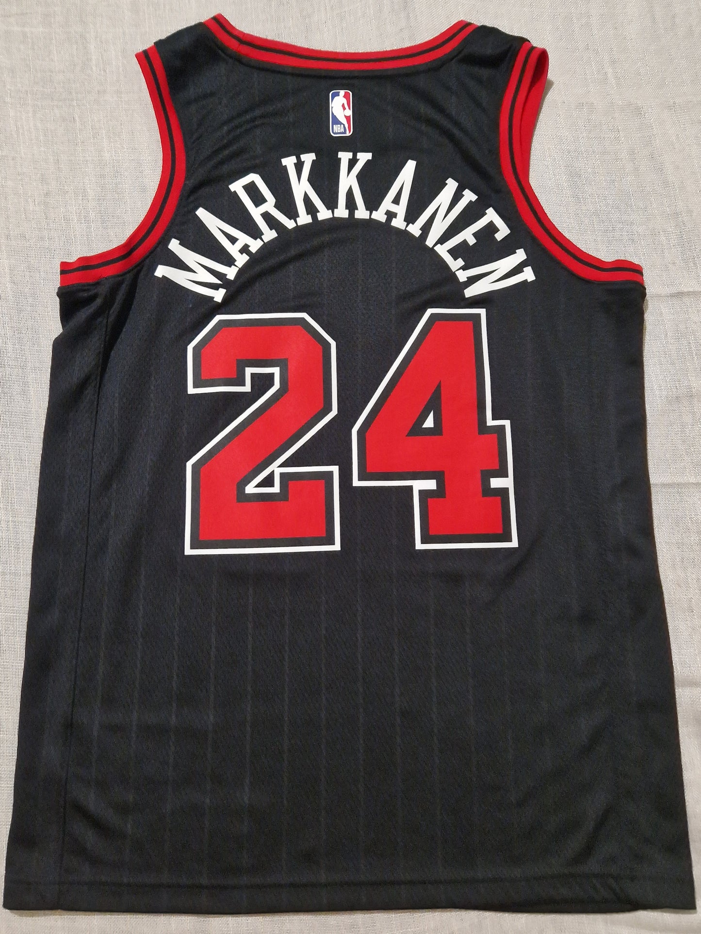 NBA Chicago Bulls Markkanen Jersey