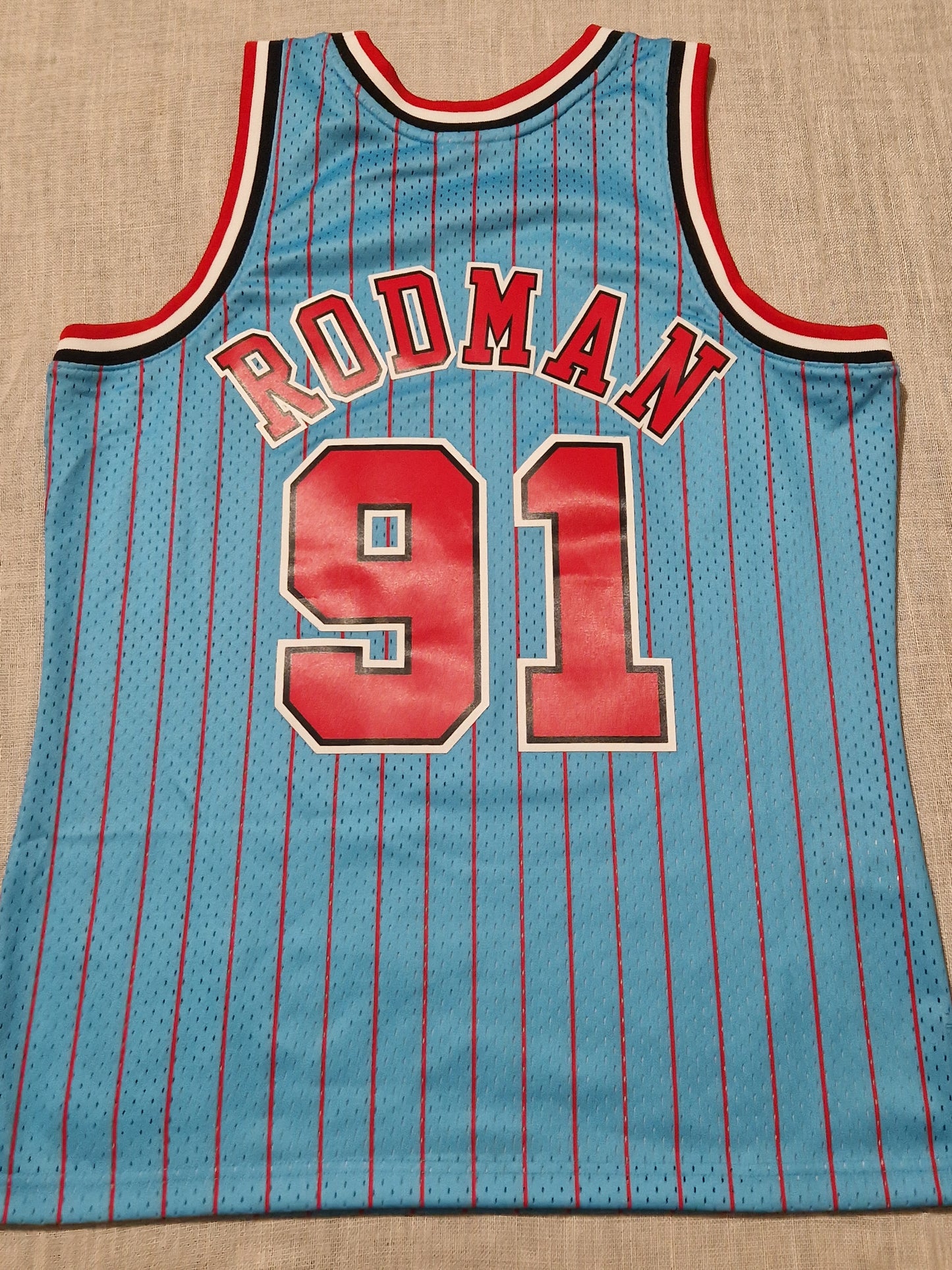 NBA Chicago Bulls Rodman Jersey