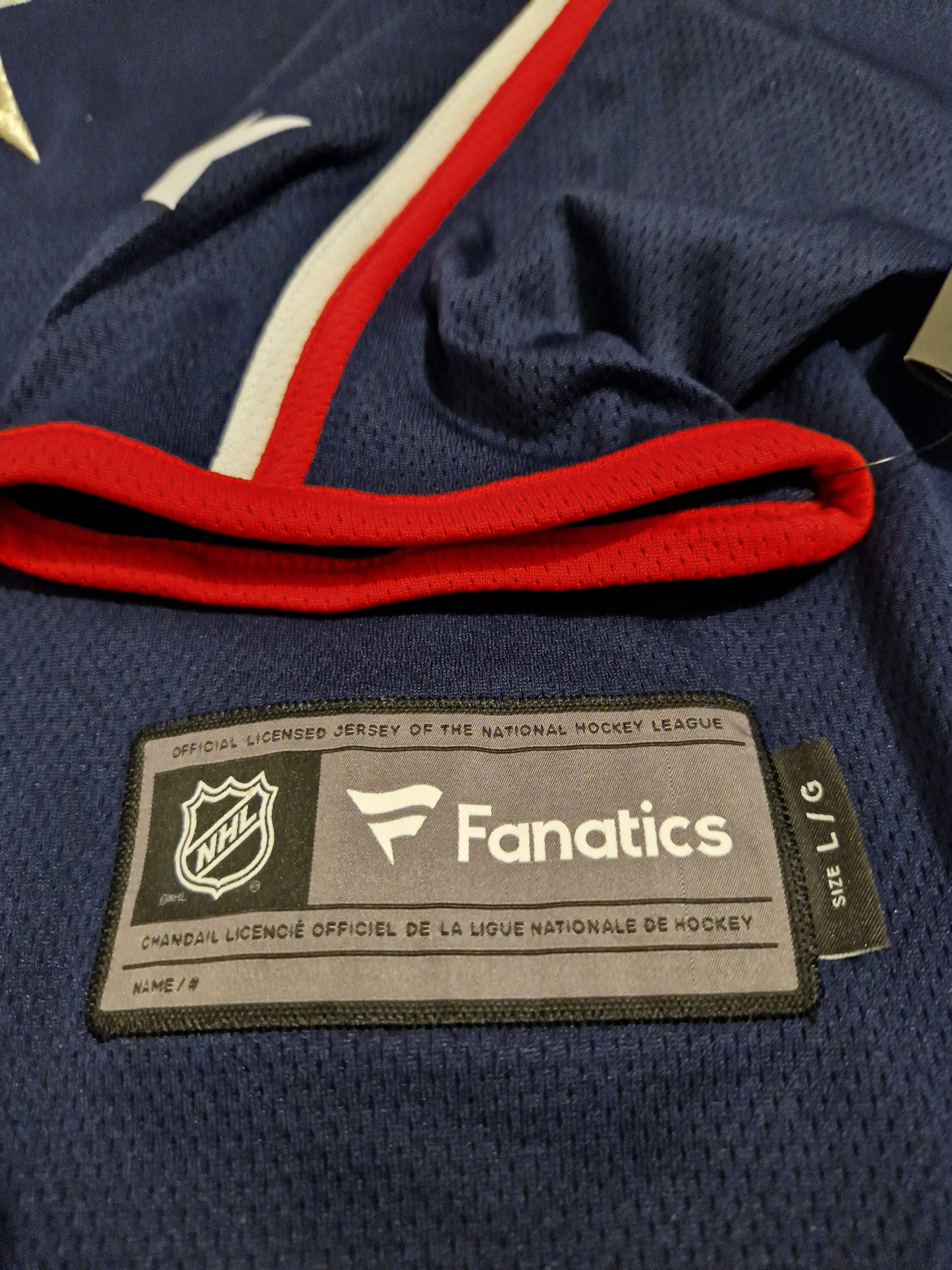 NHL Columbus Blue Jackets Jersey