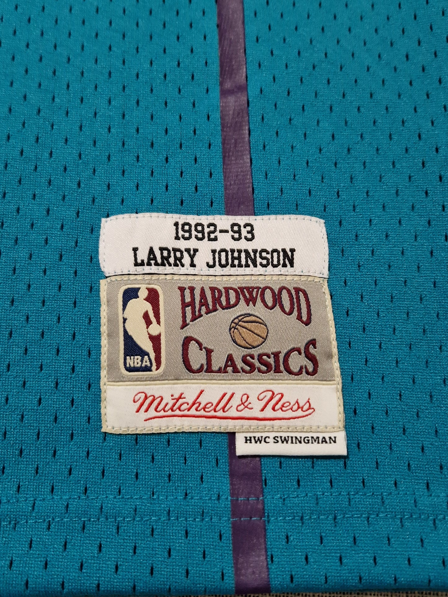 NBA Charlotte Hornets Larry Johnson Jersey