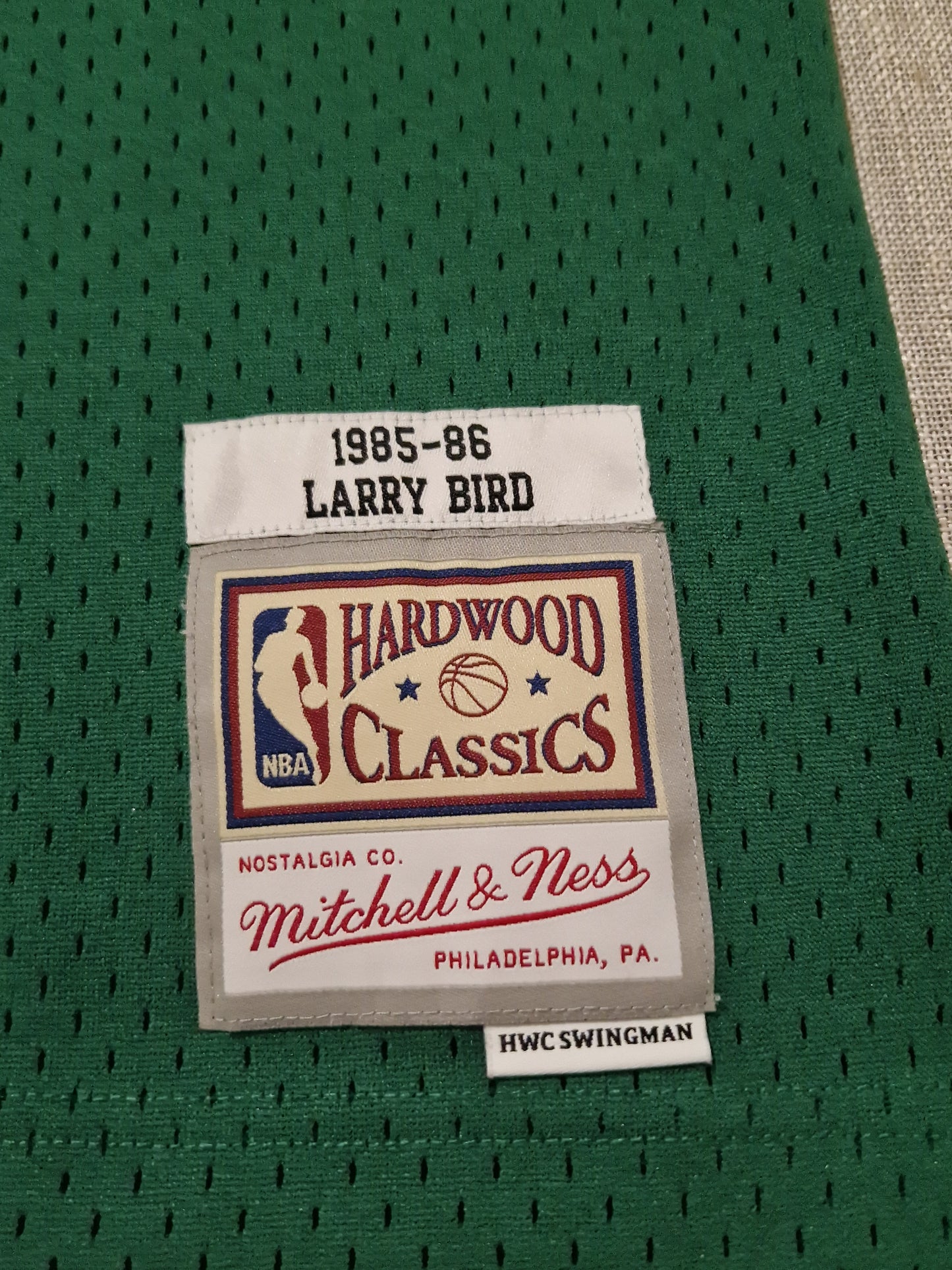 NBA Boston Celtics Larry Bird Jersey