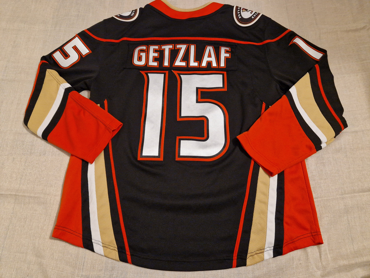 NHL Anaheim Ducks Getzlaf Jersey