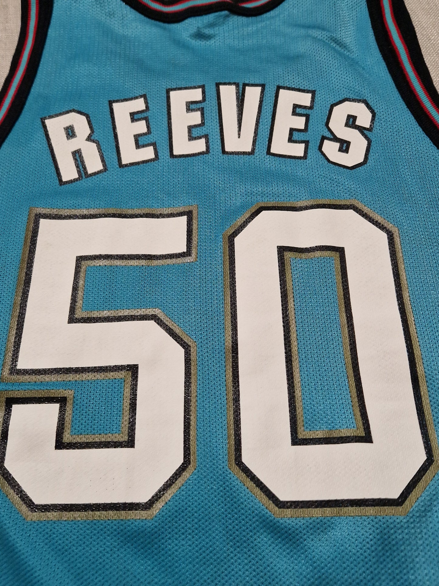 NBA Vancouver Grizzlies Reeves Jersey