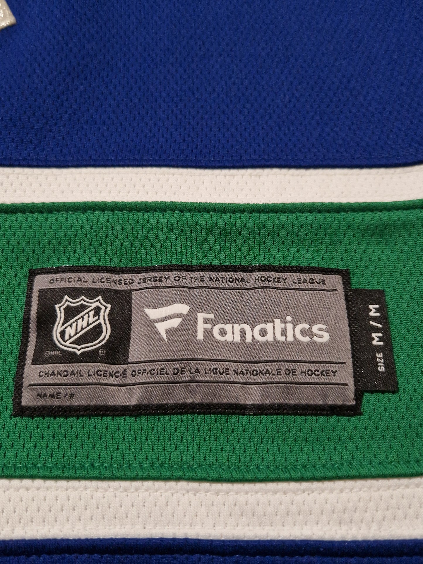 NHL Vancouver Canucks Jersey