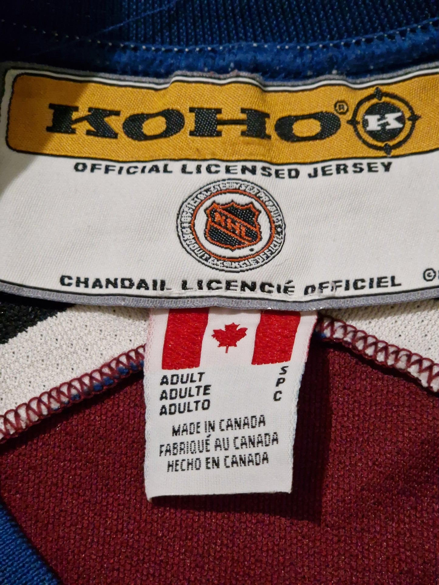 NHL Colorado Avalanche Jersey
