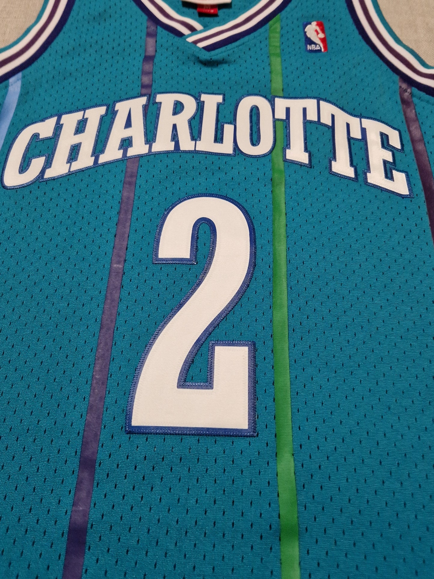 NBA Charlotte Hornets Larry Johnson Jersey