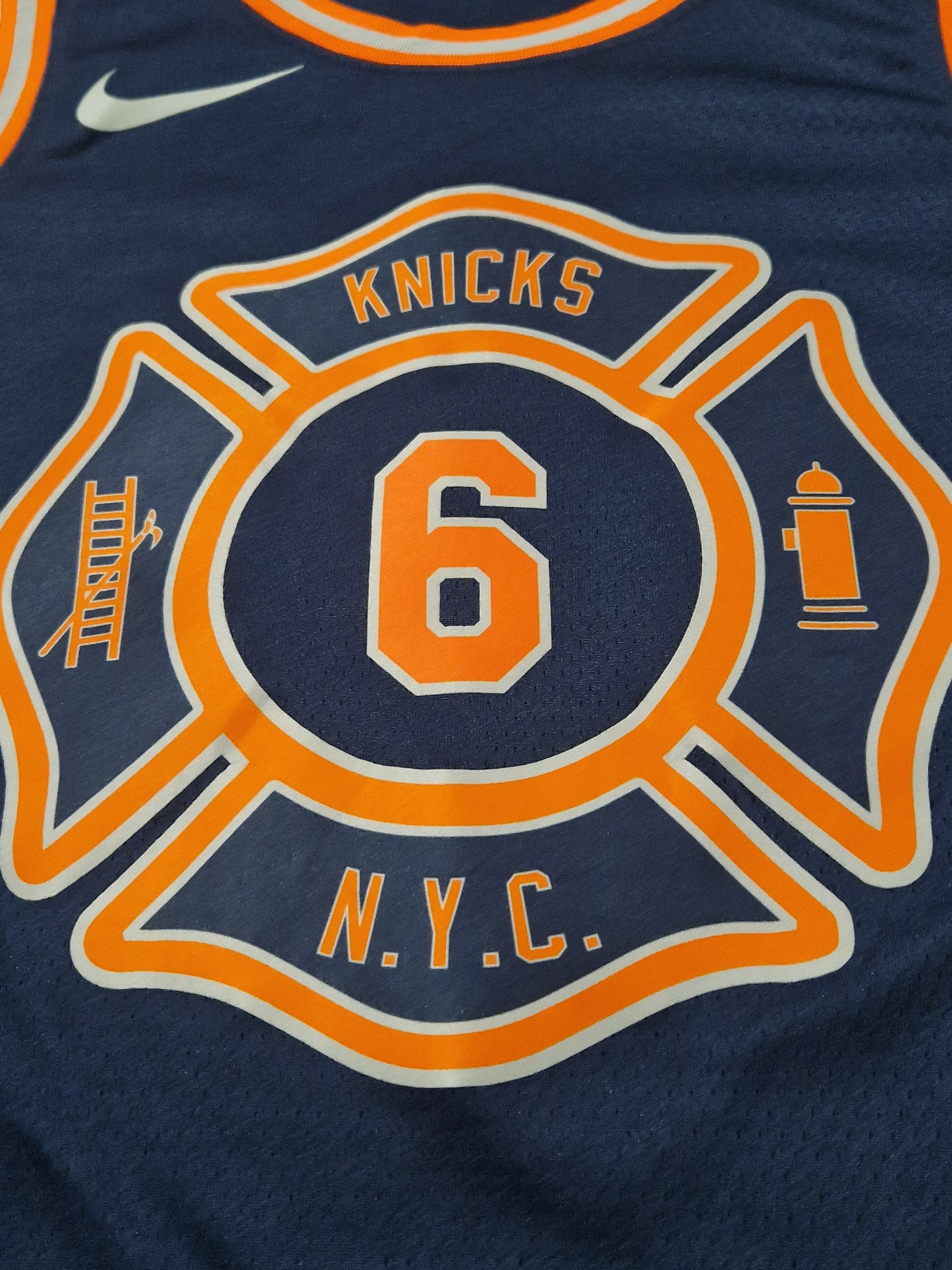 NBA New York Knicks Porzingis Jersey