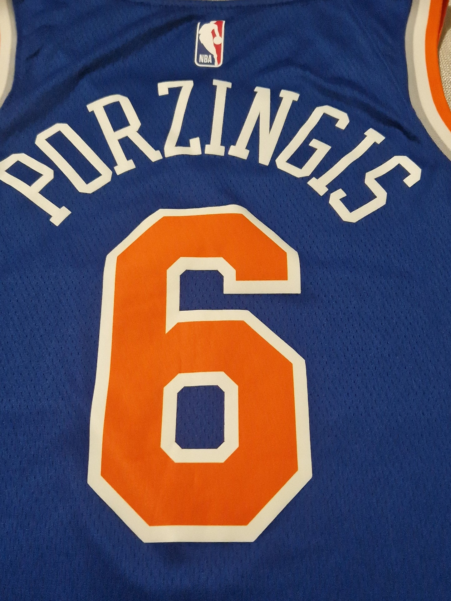 NBA New York Knicks Porzingis Jersey