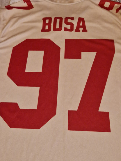 San Francisco 49ers Bosa Gold inverted Jersey