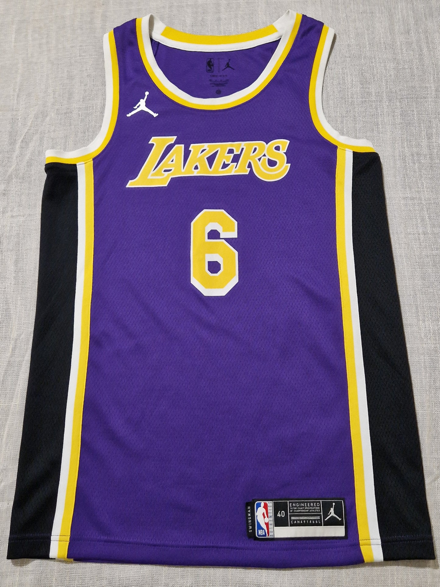 NBA LA Lakers LeBron James Jersey