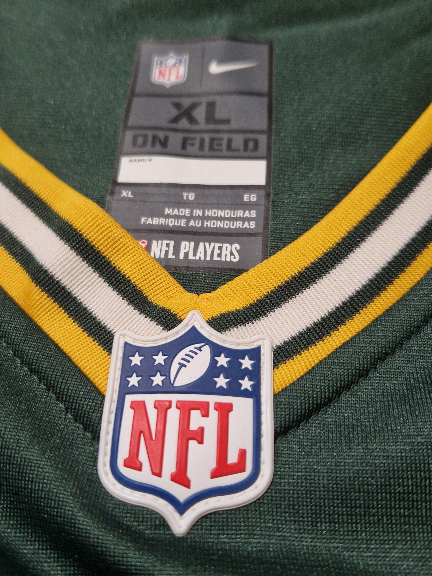 NFL Green Bay Packers Rodgers Jersey