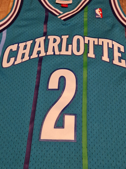 Charlotte Hornets Larry Johnson Jersey
