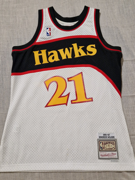 NBA Atlanta Hawks Wilkins Jersey