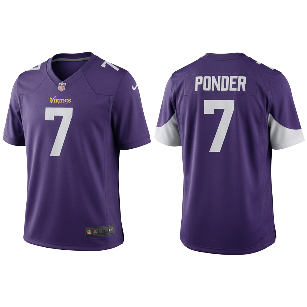 NFL Minnesota Vikings Ponder Jersey