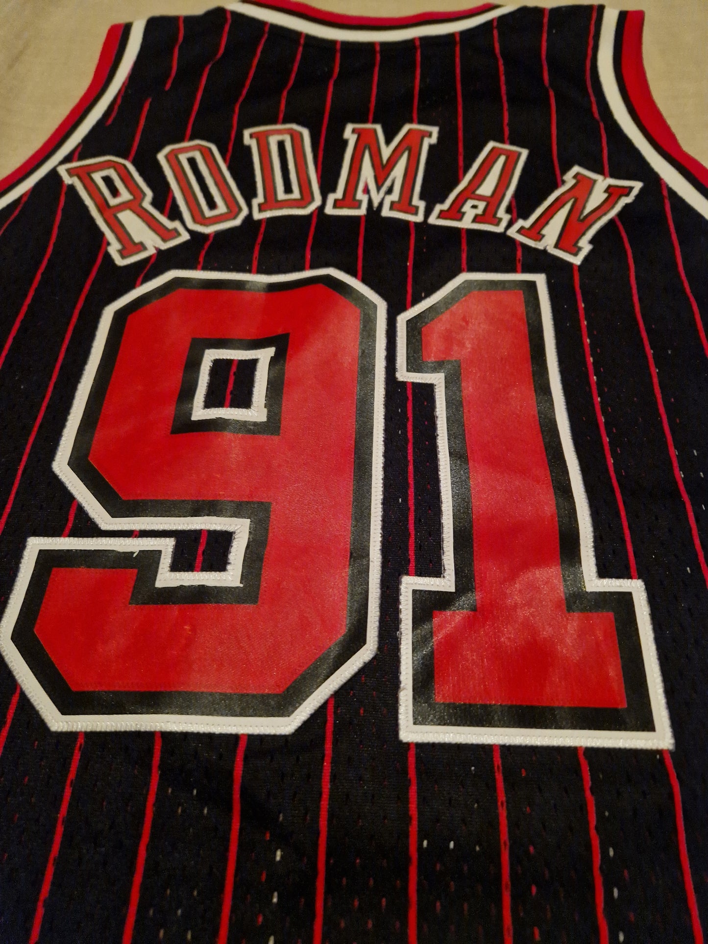 NBA Chicago Bulls Rodman Jersey