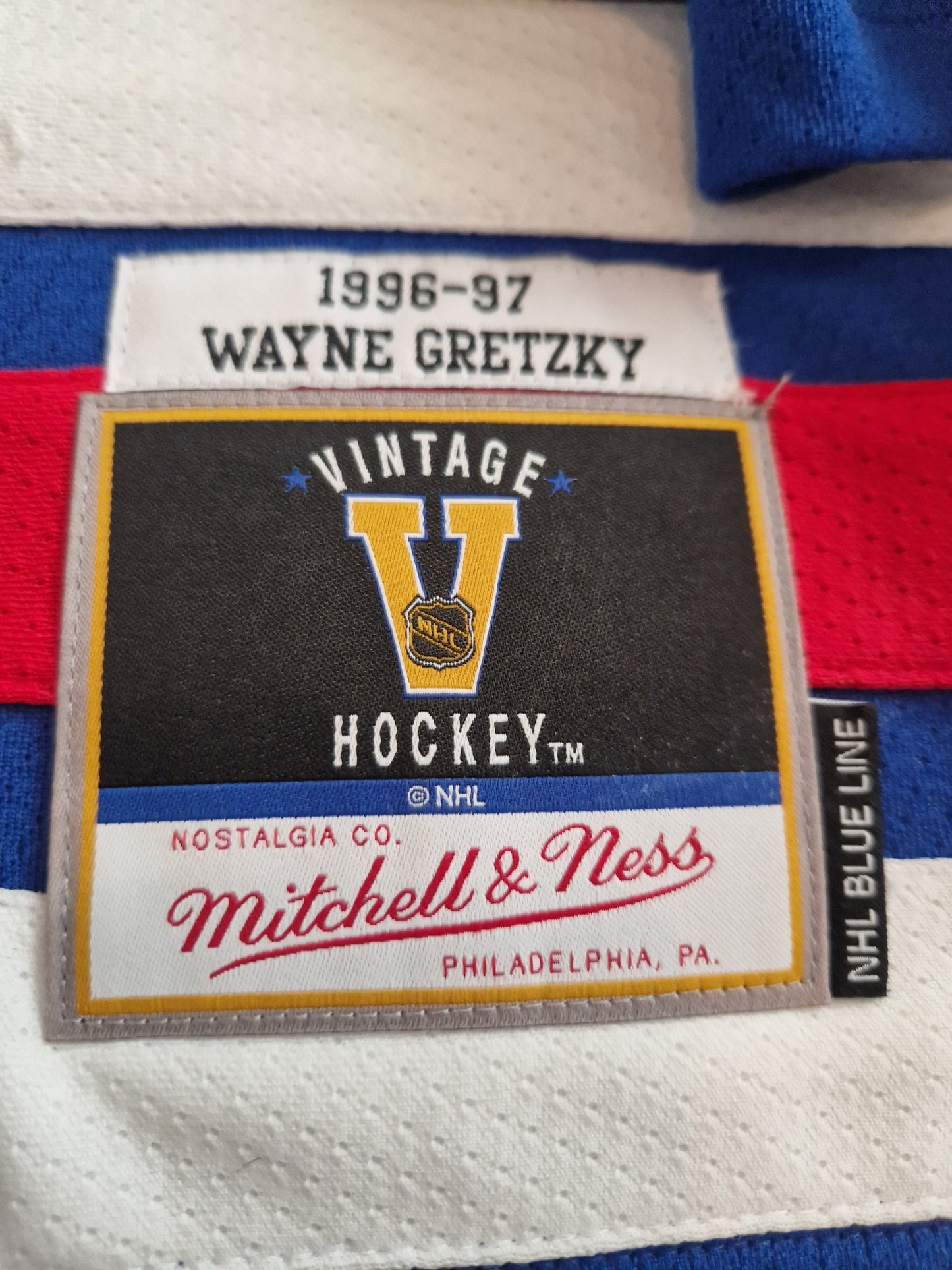 NHL New York Rangers Wayne gretzky Jersey