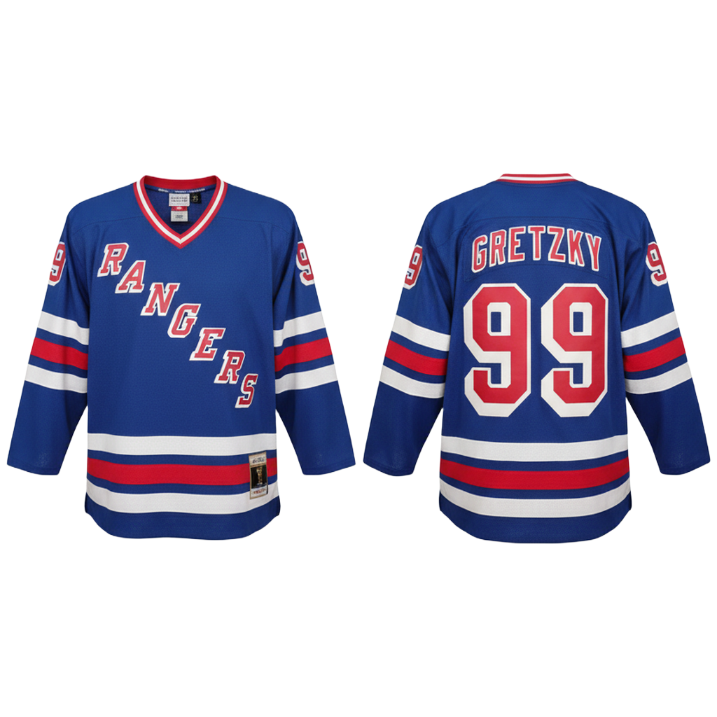 NHL New York Rangers Wayne gretzky Jersey