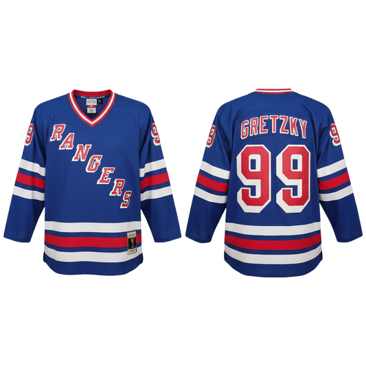 NHL New York Rangers Wayne gretzky Jersey