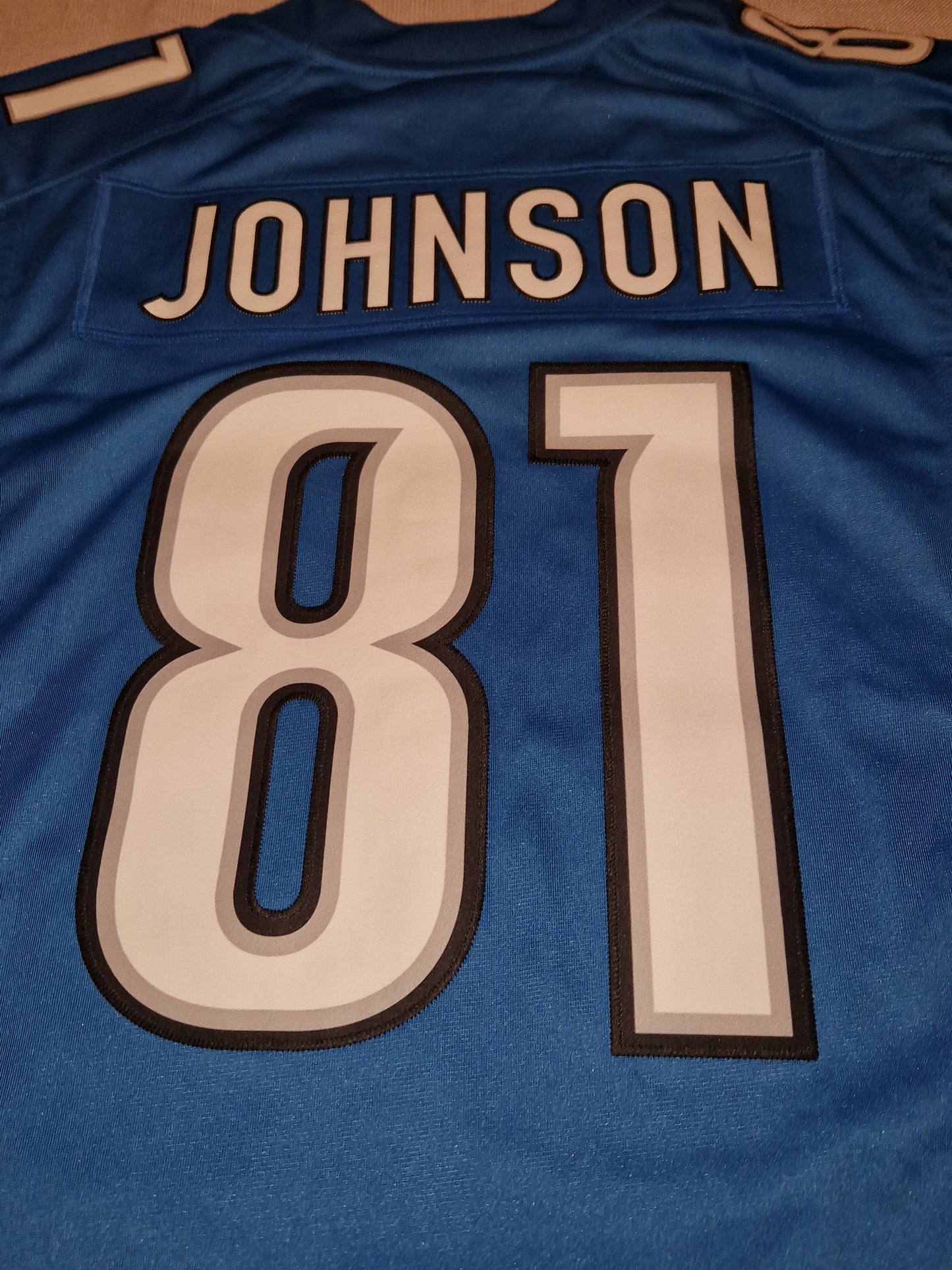 NFL Detroit Lions Johnson Limited Jersey