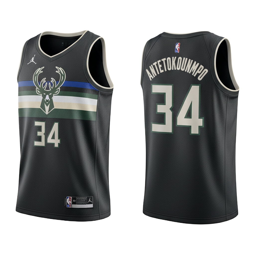 NBA Milwaukee Bucks Giannis Antetokounmpo Jersey