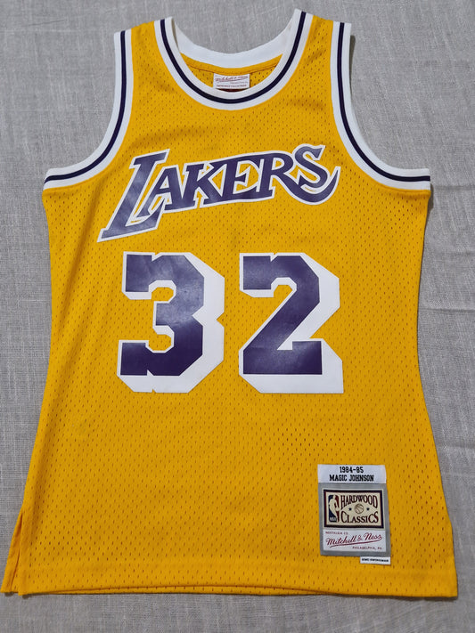 NBA LA Lakers Magic Johnson Jersey