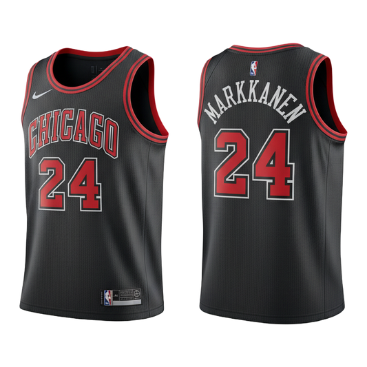 NBA Chicago Bulls Markkanen Jersey