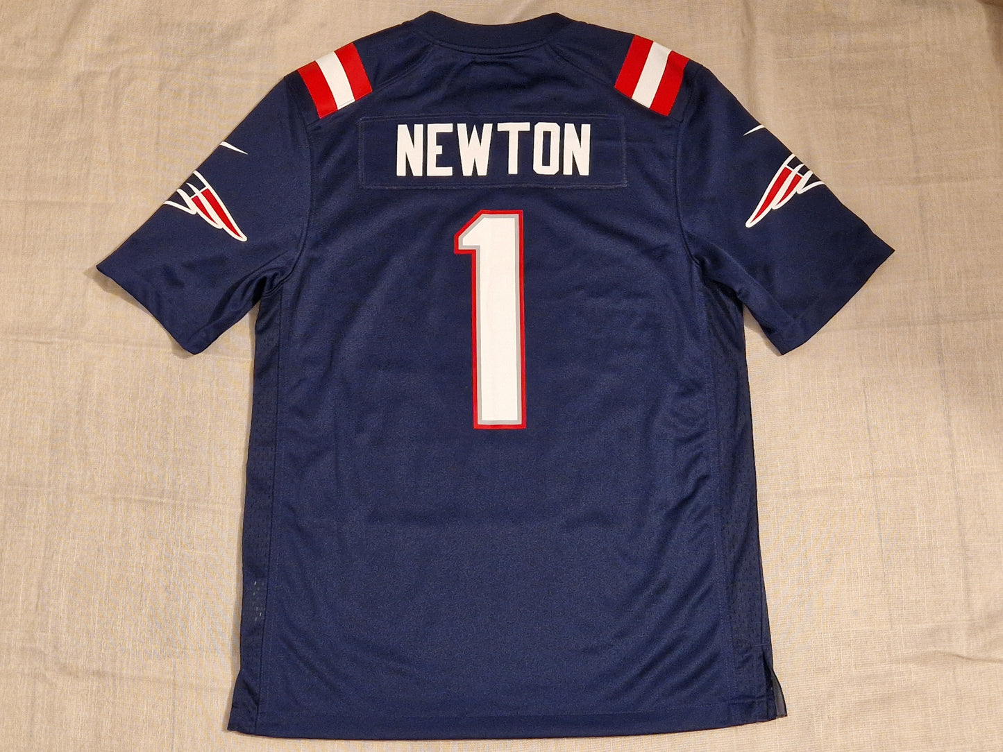 NFL New England Patriots Newton Jersey