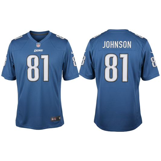 NFL Detroit Lions Johnson Jersey