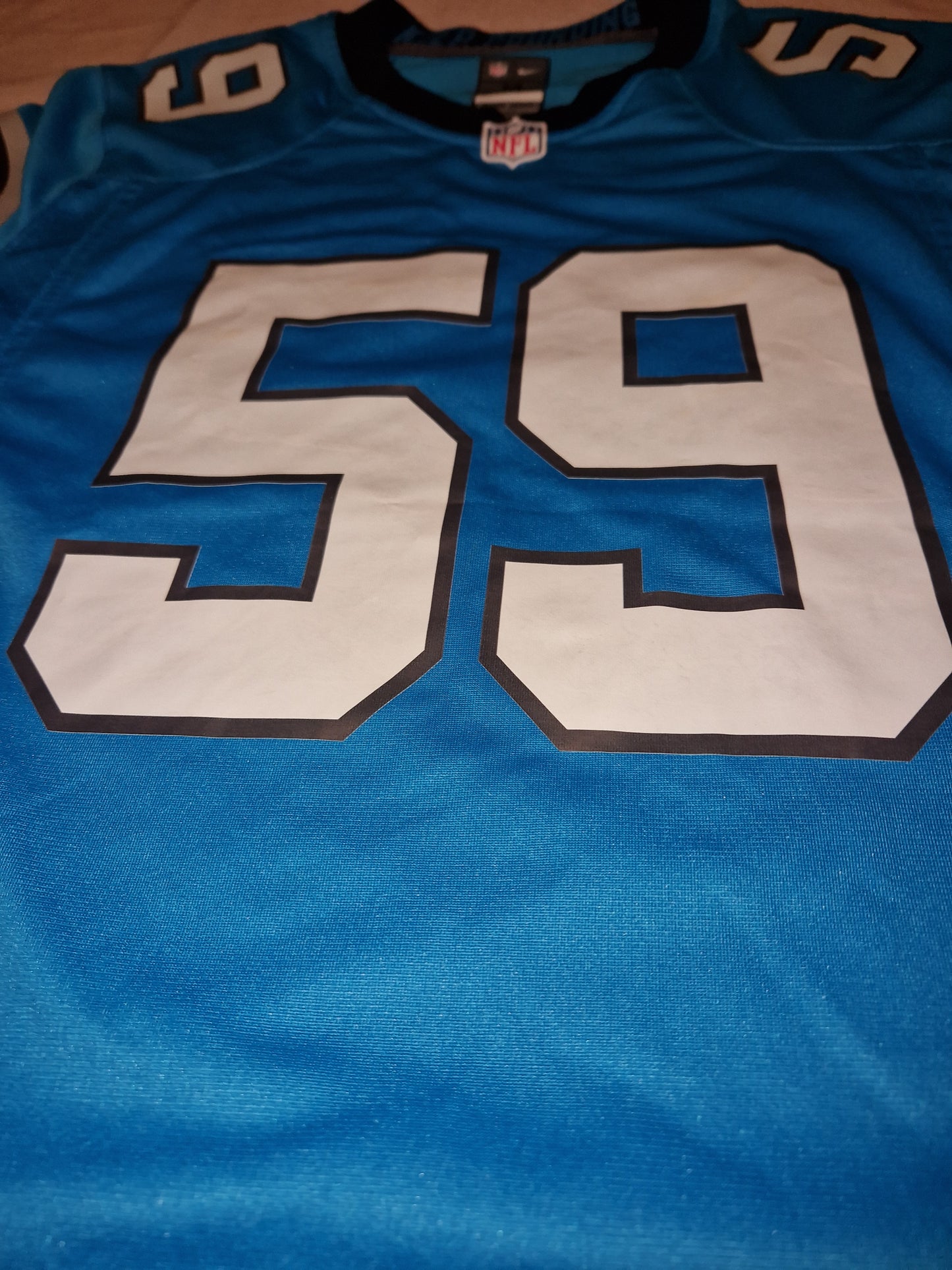 NFL Carolina Panthers Kuechly Jersey