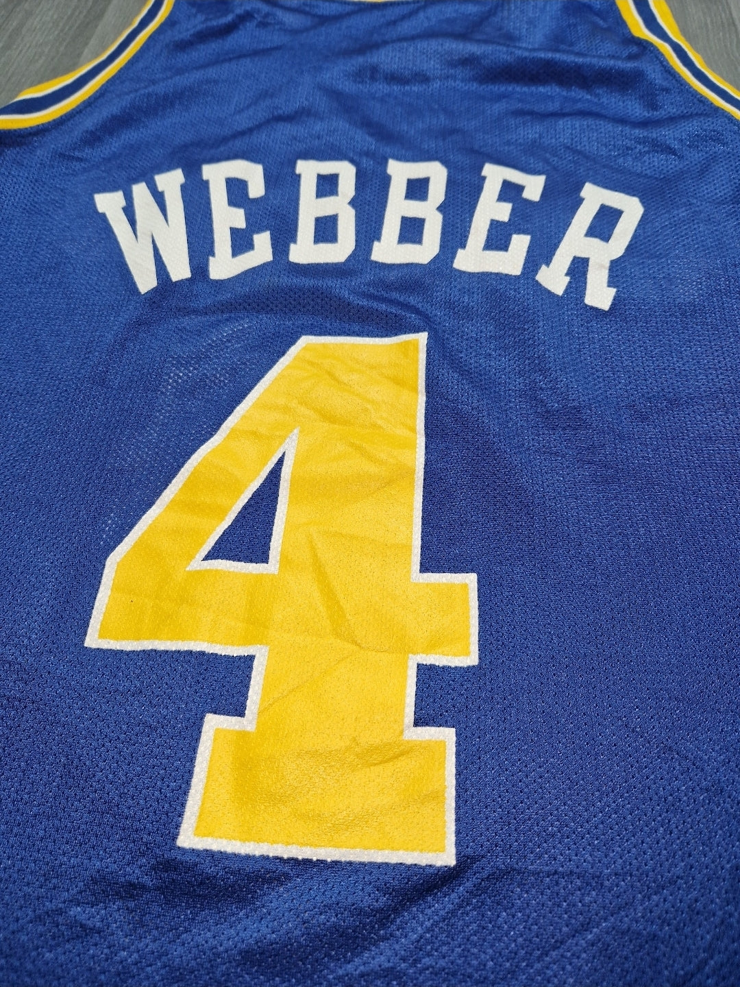 NBA Golden State Warrior Chris Webber Jersey
