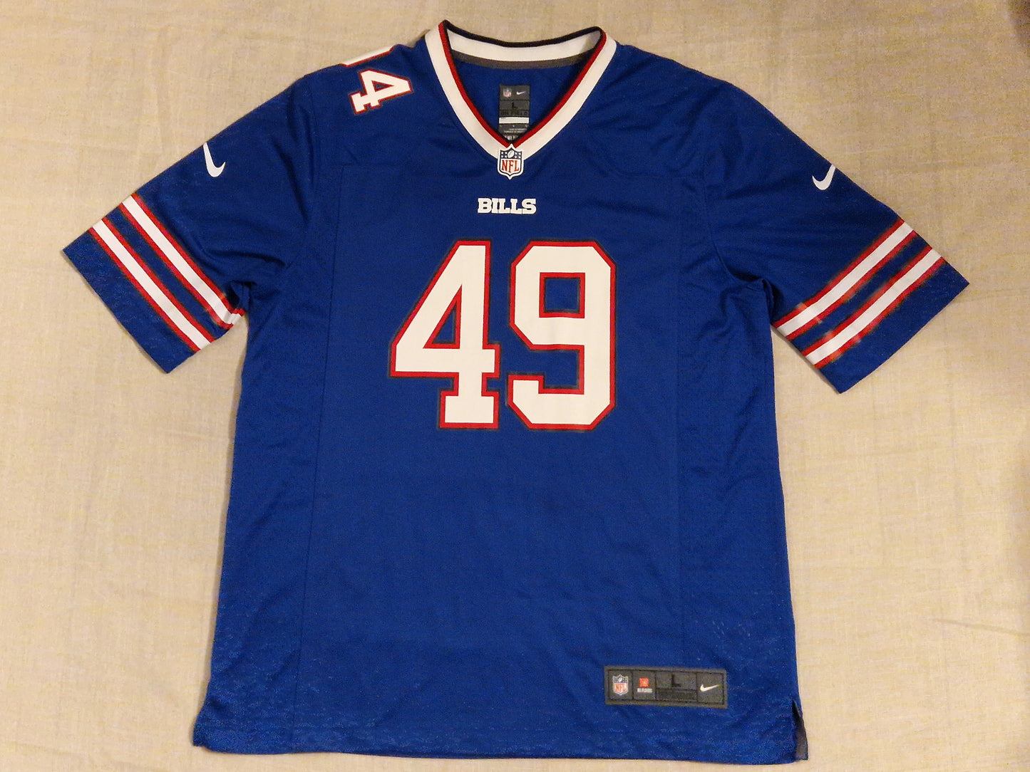 NFL Buffalo Bill's Edmunds Jersey