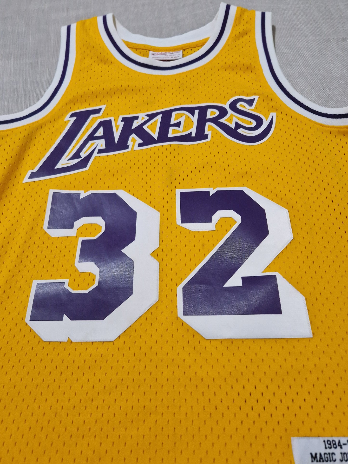 NBA LA Lakers Magic Johnson Jersey