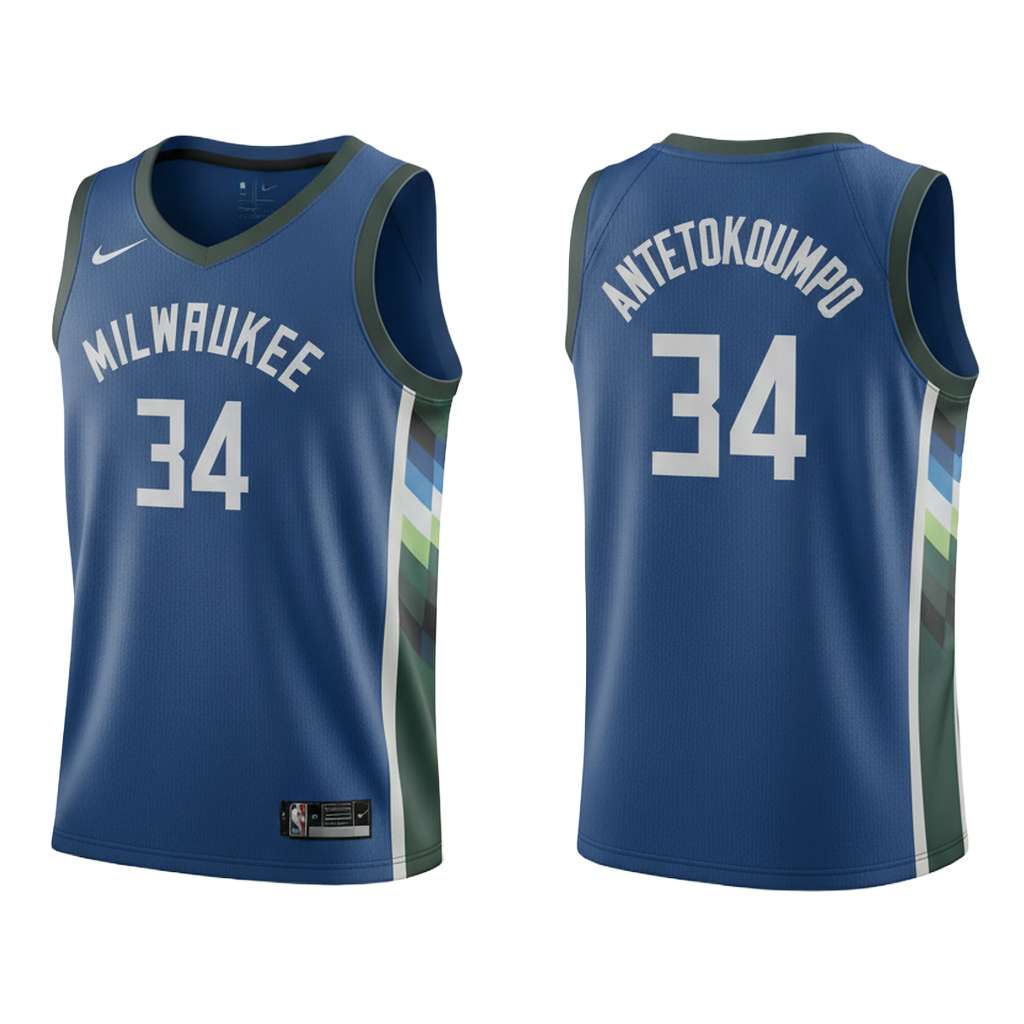 NBA Milwaukee Bucks Giannis Antetokounmpo Jersey