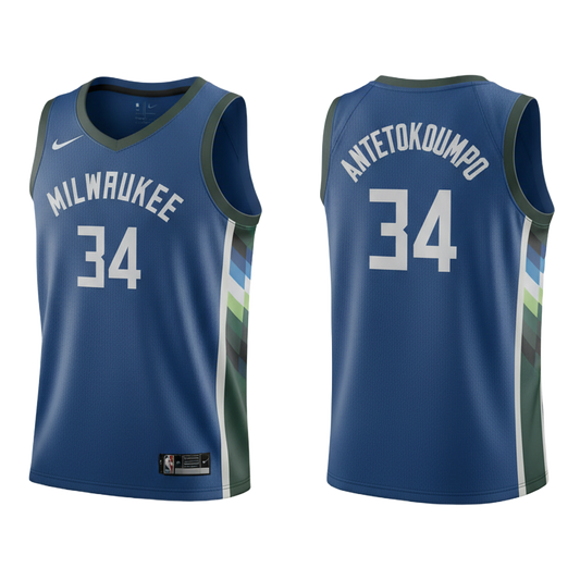 NBA Milwaukee Bucks Giannis Antetokounmpo Jersey