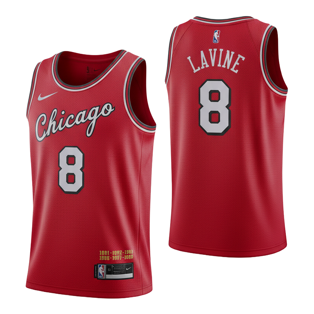 NBA Chicago Bulls Lavine Jersey
