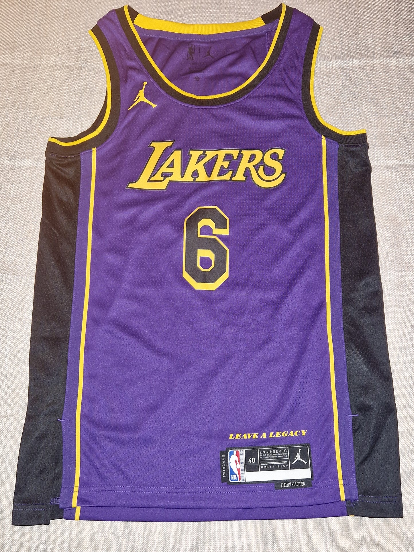 NBA LA Lakers LeBron James Jersey