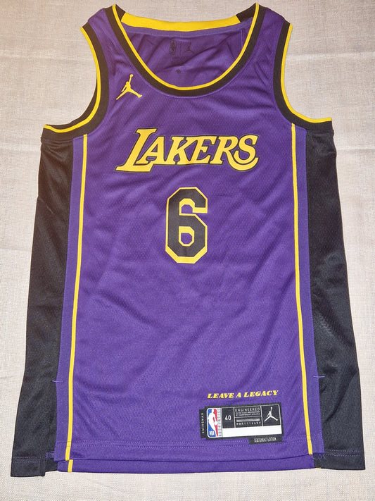 NBA LA Lakers LeBron James Jersey