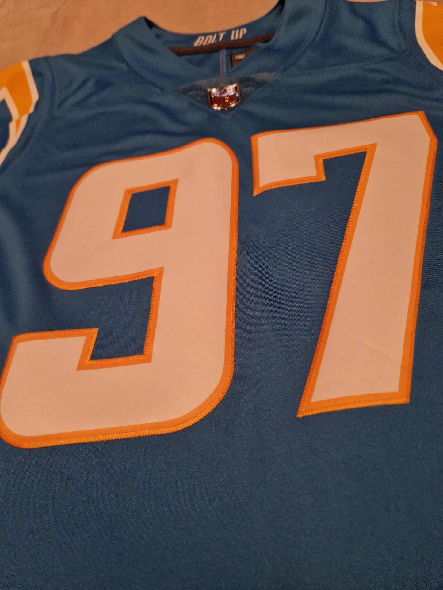 NFL LA Chargers Bosa Jersey