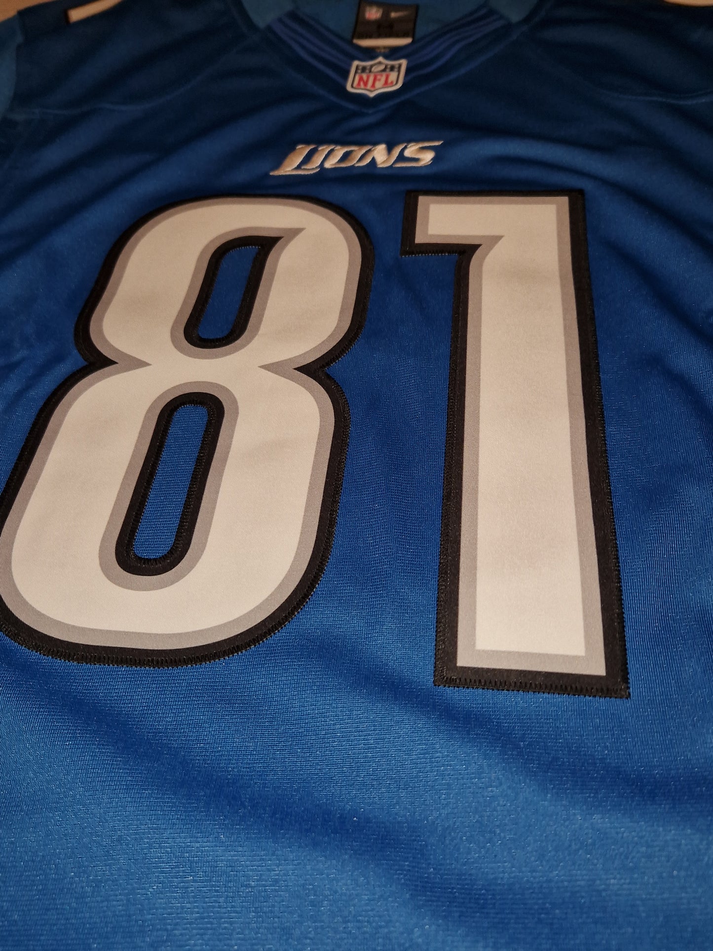 NFL Detroit Lions Johnson Limited Jersey
