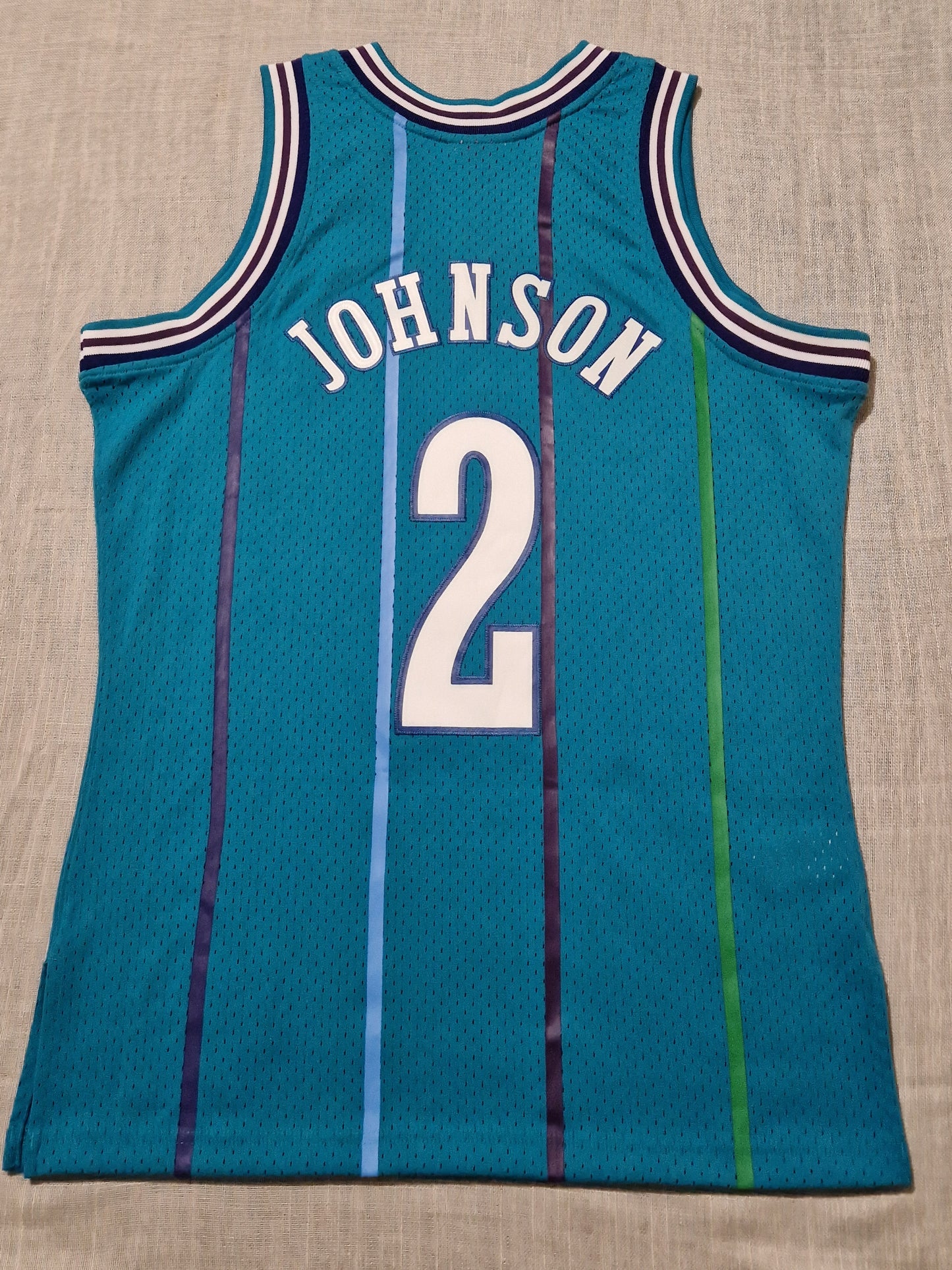 NBA Charlotte Hornets Larry Johnson Jersey