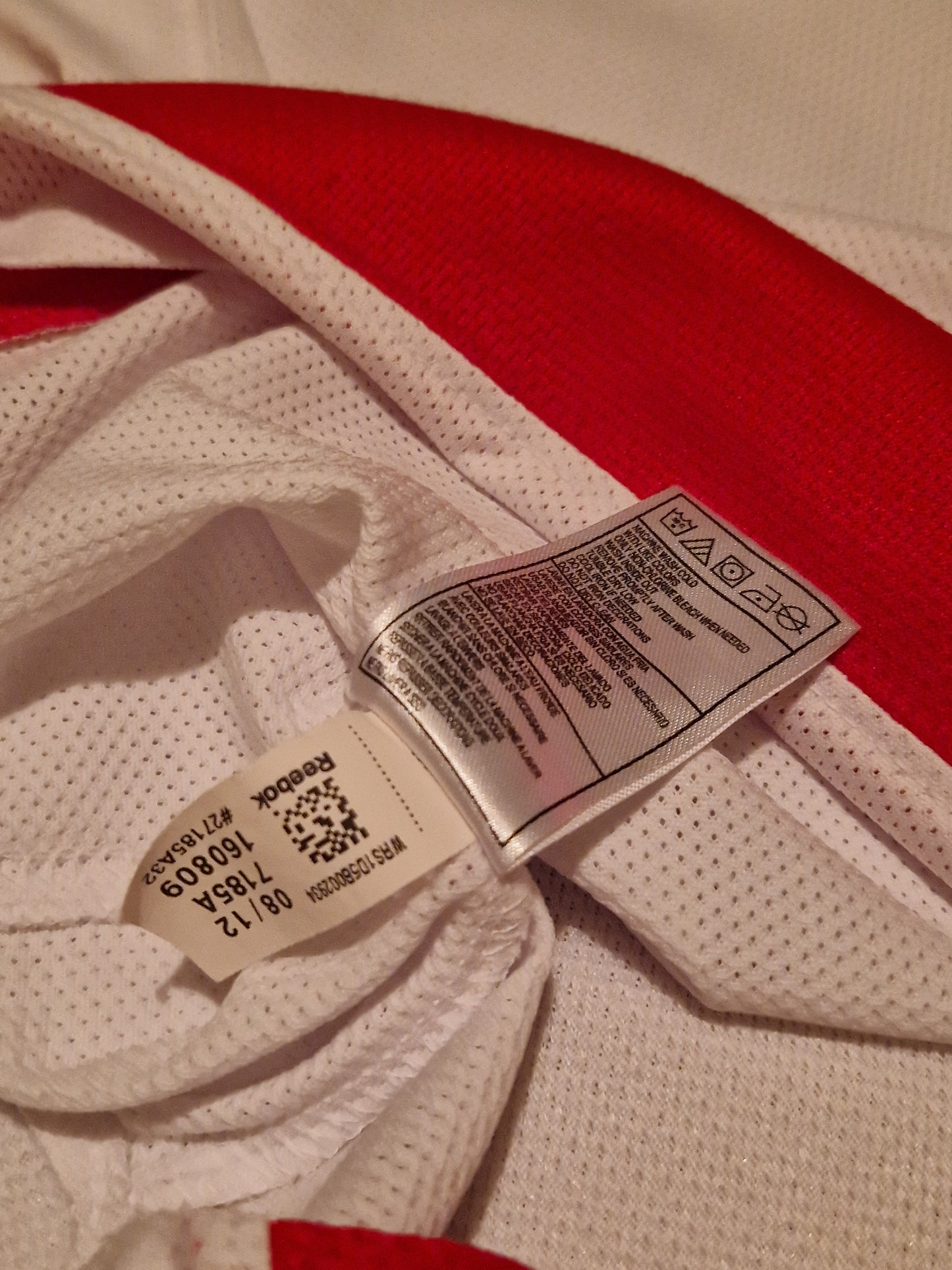 NHL Detroit Redwings Jersey