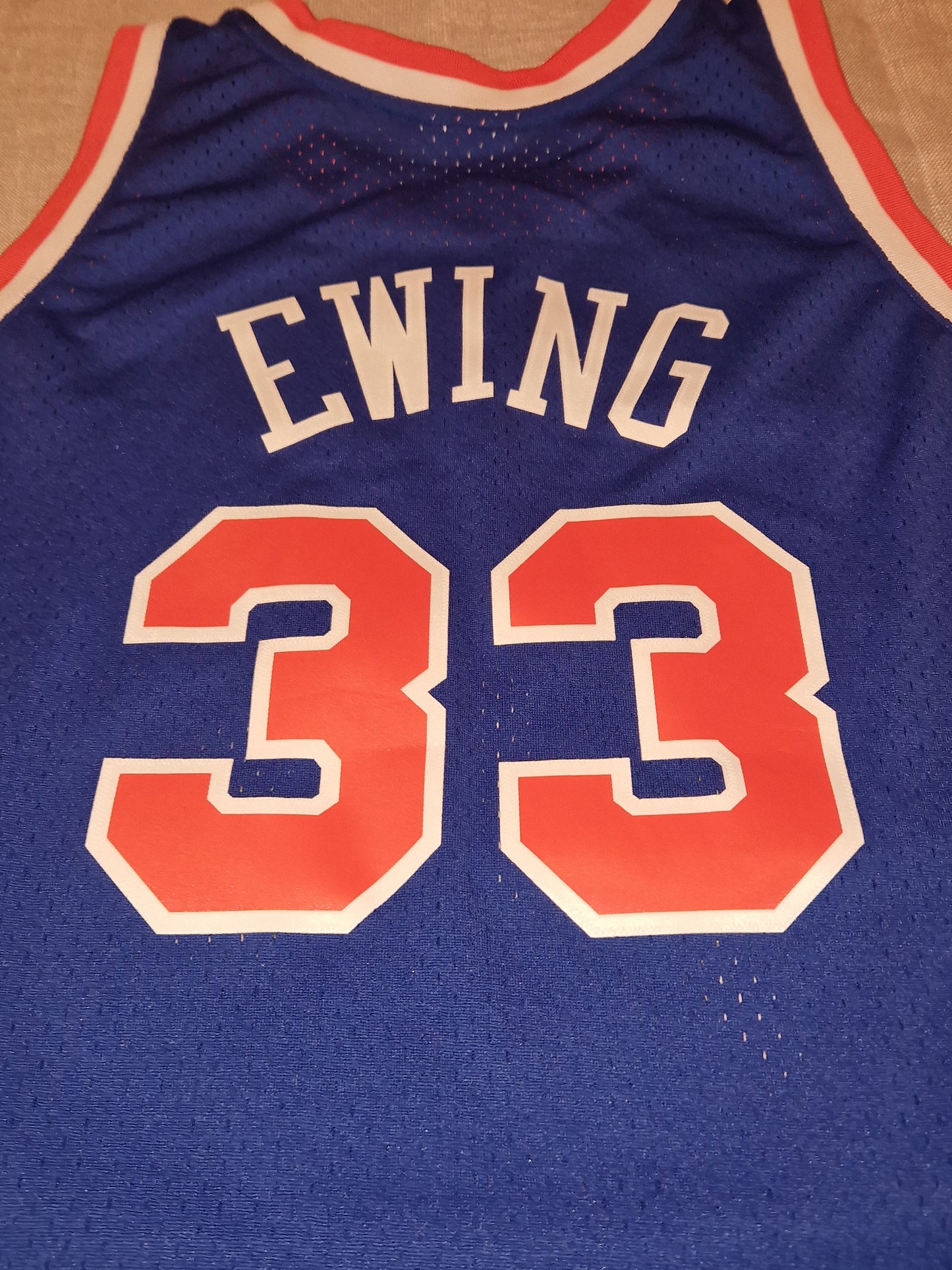 NBA New York Knicks Ewing Jersey