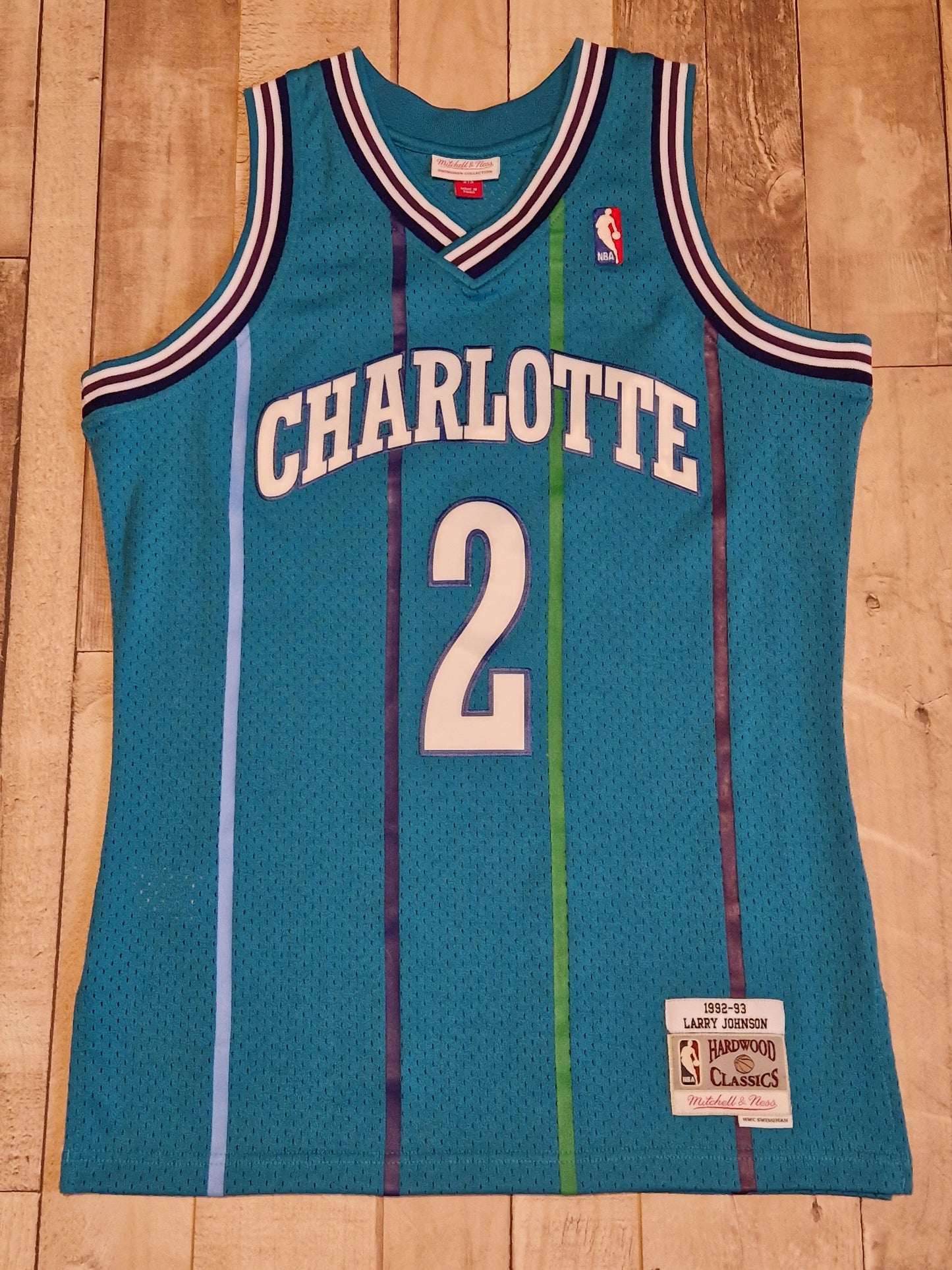 Charlotte Hornets Larry Johnson Jersey
