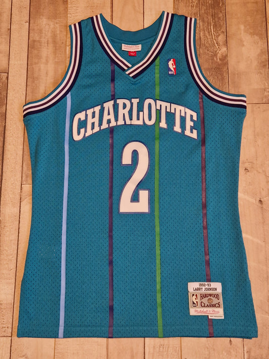 Charlotte Hornets Larry Johnson Jersey