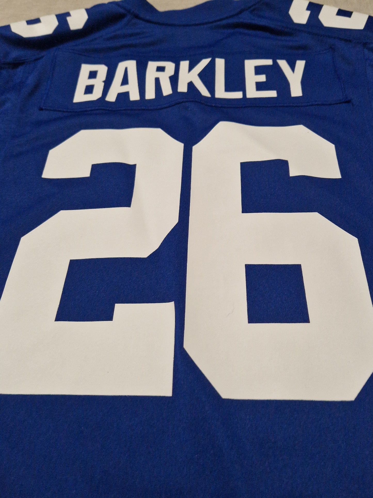 NFL New York Giants Barkley Jersey
